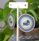 Elephant Mandala Earrings
