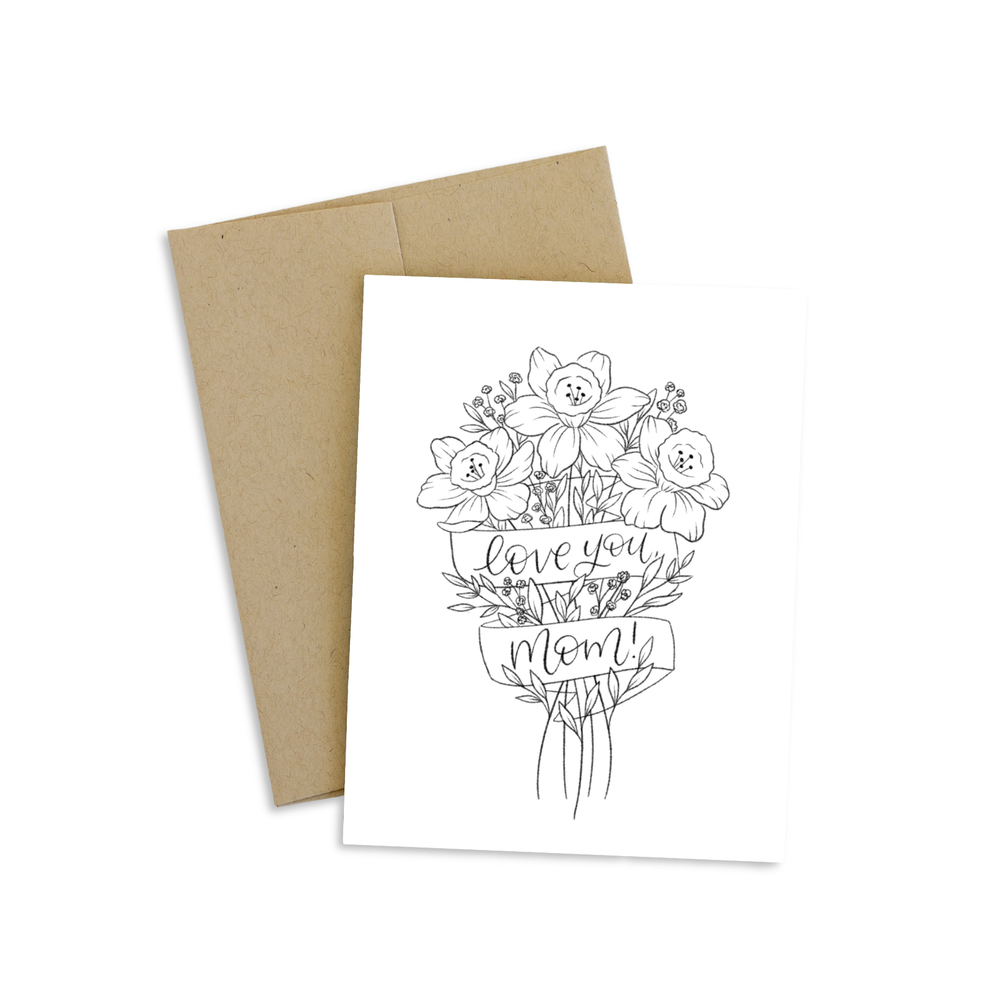 
            
                Load image into Gallery viewer, Love You Mom Greeting Card
            
        